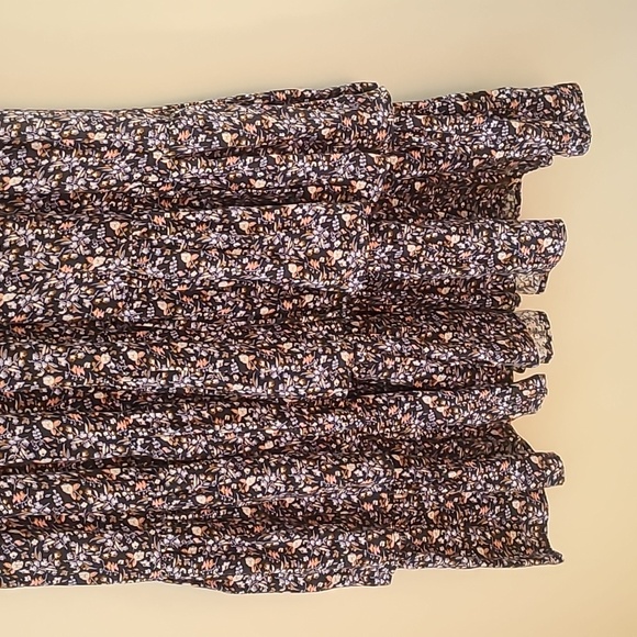 Universal Thread floral ruffle cinched waist maxi dress NWT - Picture 5 of 5